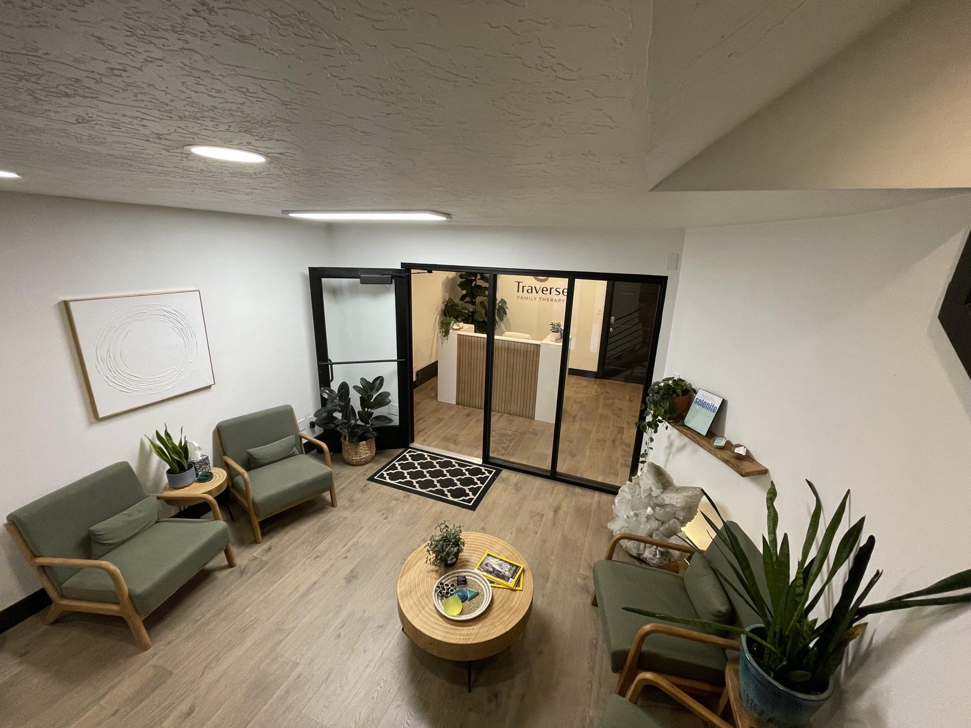 Traverse Family Therapy waiting room